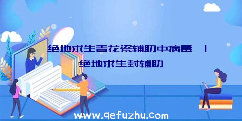 「绝地求生青花瓷辅助中病毒」|绝地求生封辅助